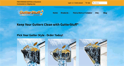 Desktop Screenshot of gutterstuff.com